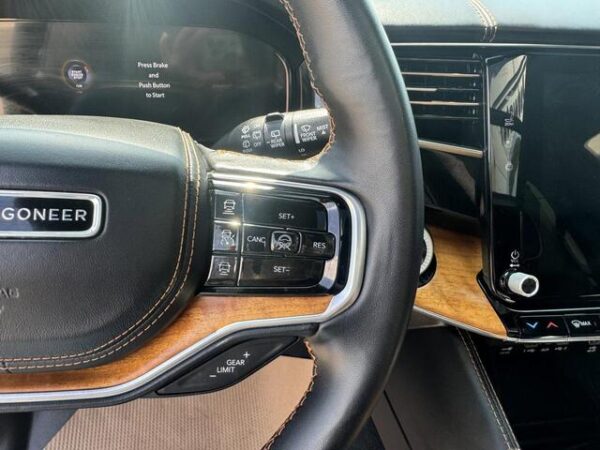 Sold 2022 Jeep Grand Wagoneer Series III 4WD SUV | Low KMs | V8 | Rear Video Screens | Heated Vented Seats | Leather Stock # P1647 - Image 18