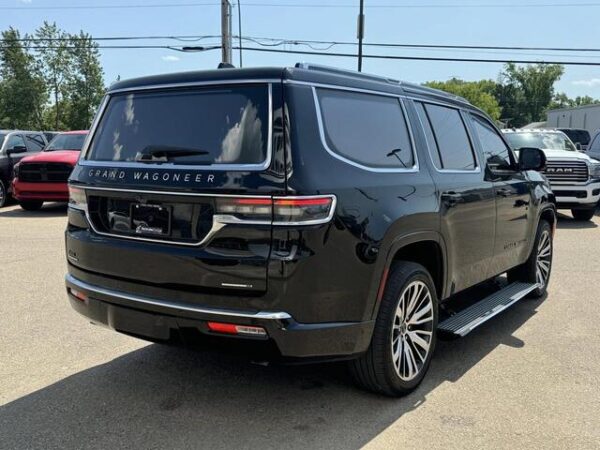 Sold 2022 Jeep Grand Wagoneer Series III 4WD SUV | Low KMs | V8 | Rear Video Screens | Heated Vented Seats | Leather Stock # P1647 - Image 9