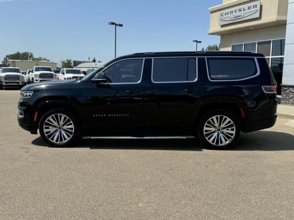Sold 2022 Jeep Grand Wagoneer Series III 4WD SUV | Low KMs | V8 | Rear Video Screens | Heated Vented Seats | Leather Stock # P1647 - Image 3