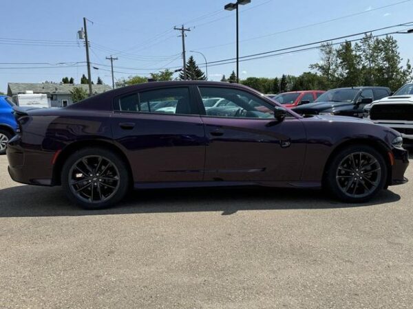 Sold 2021 Dodge Charger GT Blacktop AWD | Low KMs | V6 | Nappa Leather | NAV | Heated Vented Seats | Sunroof - Image 9