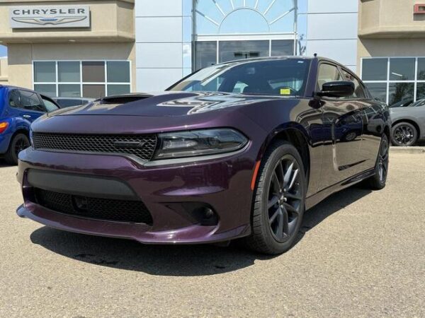 Sold 2021 Dodge Charger GT Blacktop AWD | Low KMs | V6 | Nappa Leather | NAV | Heated Vented Seats | Sunroof - Image 2