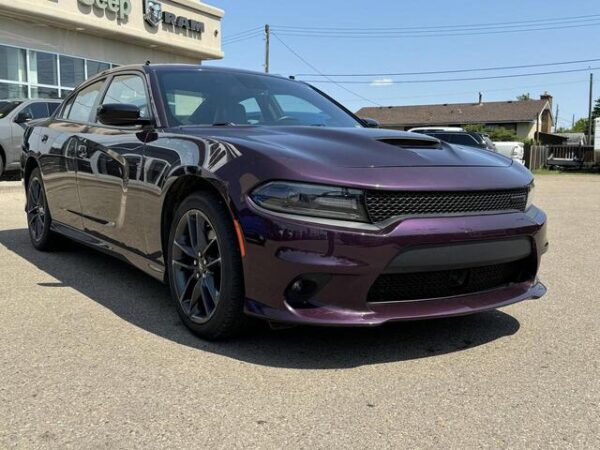 Sold 2021 Dodge Charger GT Blacktop AWD | Low KMs | V6 | Nappa Leather | NAV | Heated Vented Seats | Sunroof - Image 10