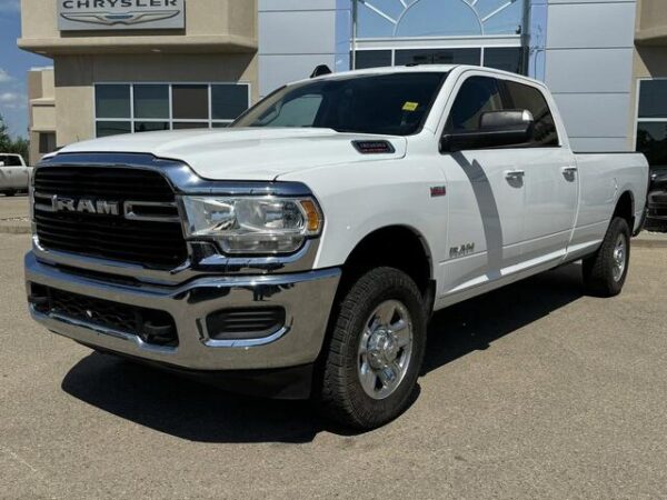 Sold 2019 Ram 3500 Big Horn Crew Cab 4x4 | Low KMs | HEMI V8 | Front Bench | Backup Camera - Image 2