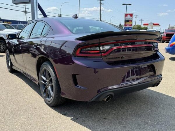 Sold 2021 Dodge Charger GT Blacktop AWD | Low KMs | V6 | Nappa Leather | NAV | Heated Vented Seats | Sunroof - Image 4