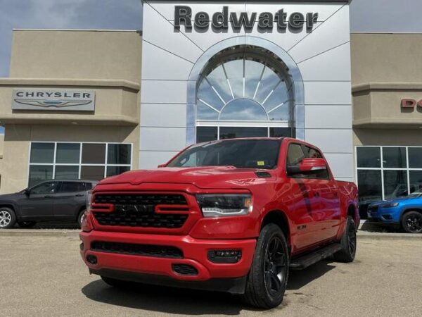 Used 2022 Ram 1500 Sport | Low KMs | 5.7L | Backup Camera | Remote Start | Side Steps | NAV | Lvl 2 Equip Group | Stock # P1607