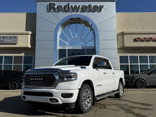 Sold 2022 Ram 1500 Limited Longhorn Crew Cab 4x4 | 5.7L | Leather | Nav | Heated / Cooled Seats | Box Liner | Alpine Stock # RR34466A