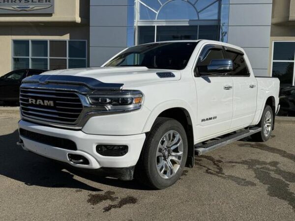 Sold 2022 Ram 1500 Limited Longhorn Crew Cab 4x4 | 5.7L | Leather | Nav | Heated / Cooled Seats | Box Liner | Alpine Stock # RR34466A - Image 2