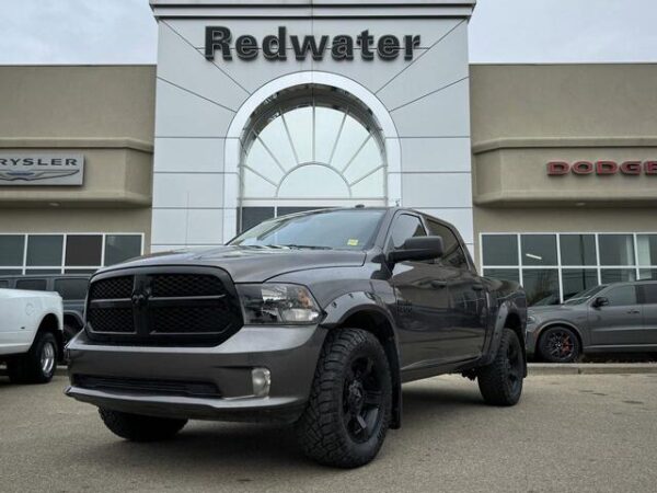 Used 2023 Ram 1500 Classic Tradesman Night Edition Crew Cab 4x4 | 5.7L | Low KM | Sub Zero Pkg | Fuel Saver | Wheel & Sound Pkg | Stock # RR27114A