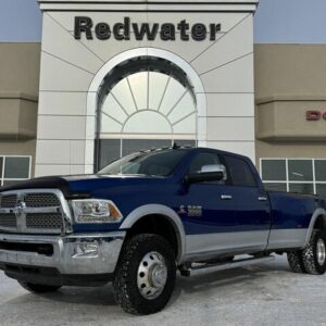 2018 Ram 3500 Laramie Dually Crew Cab 4x4 | Cummins | Low KMs | Sunroof | NAV | Remote Start | Stock # RR32732A