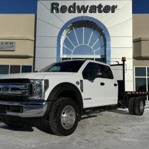 2019 Ford Super Duty F-550 DRW Lariat Crew Chassis Cab 4WD | Low KMs | Diesel | Running Boards | Stock # P1781