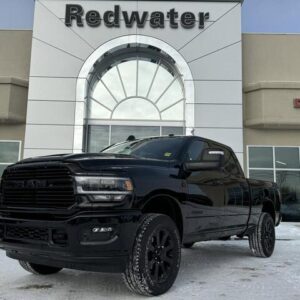 2024 Ram 3500 Laramie Night Edition Crew Cab 4x4 | Cummins Diesel | Low KMs | Towing | Leather | Front Bench | Stock # P1743