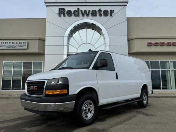 2023 GMC Savana Cargo Van 2500 RWD | Low KMs | V6 | OnStar | Backup Camera | Stock # P1789